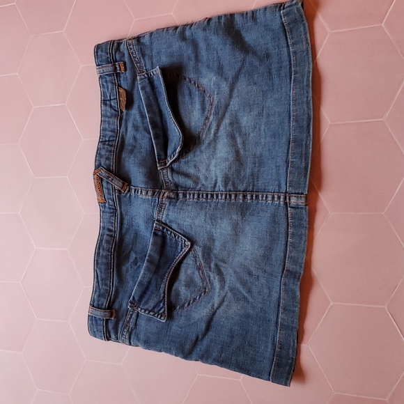 55 DSL mini denim skirt - Picture 2 of 4